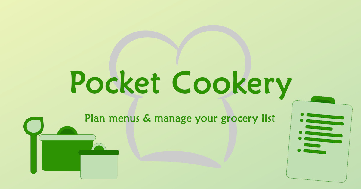 Pocket Cookery Launch